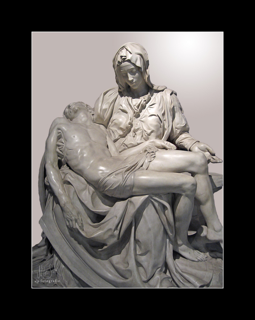 Die Pietà des Michelangelo in Rom