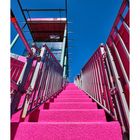 Die pinke Treppe