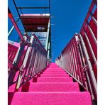 Die pinke Treppe