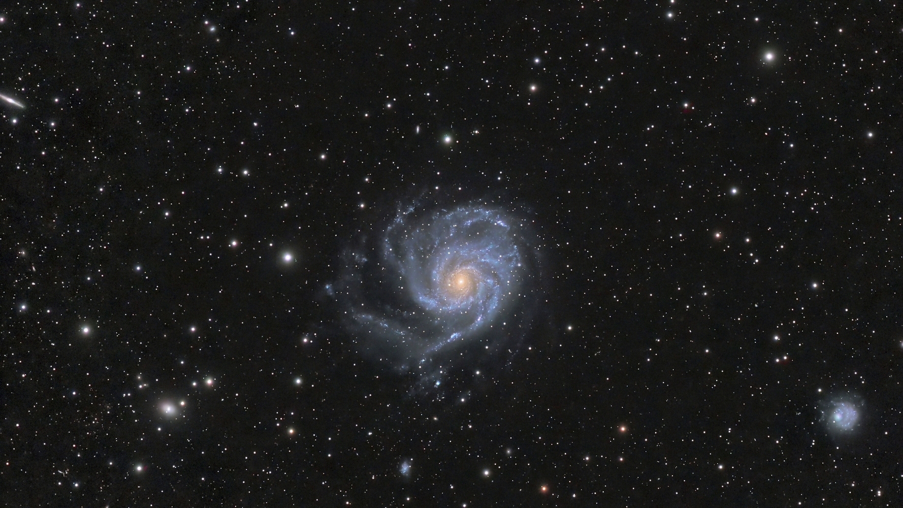 Die Pinwheel Galaxie M101