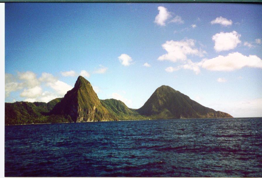 Die Pitons/St. Lucia