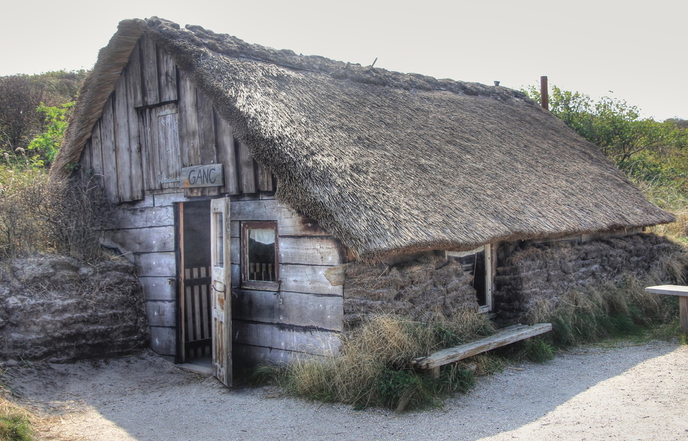 Die Plaggenhütte von außen