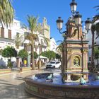 Die Plaza de España in Vejer de la Frontera