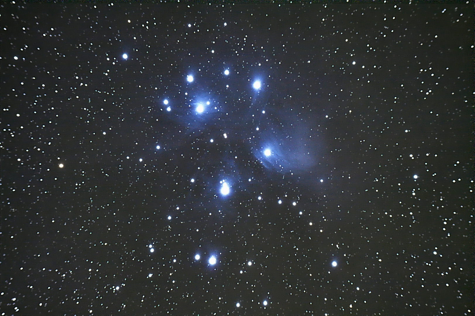 Die Plejaden, M45 / das Siebengestirn