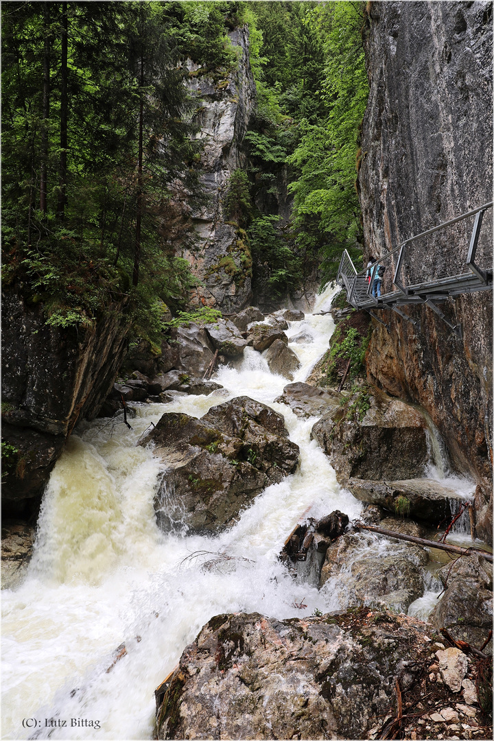 Die Pöllatschlucht bei Hohenschwangau