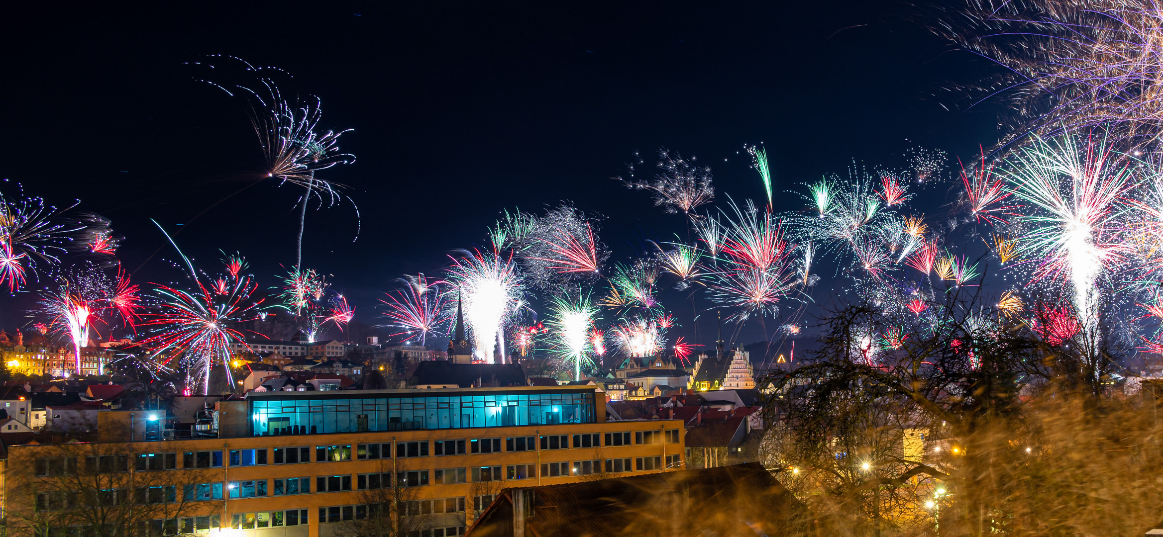 Die Pößnecker begrüßen das neue Jahr 2023