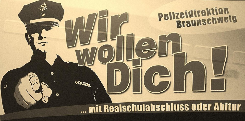 die Polizei ...