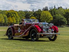 die polizei fährt mg ya roadster