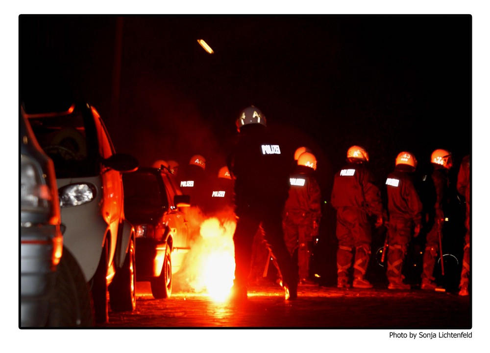 Die Polizei war schuld