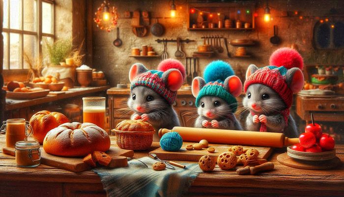 „Die Pompon-Pâtisserie – Mäuse backen besser!“