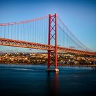 Die "Ponte de 25 Abril" in Lissabon