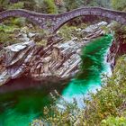 Die "Ponte dei Salti" im Verzasca-Tal/Tessin/Ch