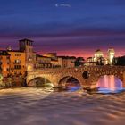 die Ponte Pietra in Verona