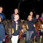 Die Ponyspielmannschaft des Stedinger Reit- und Fahrvereins „Sturmvogel“ Berne