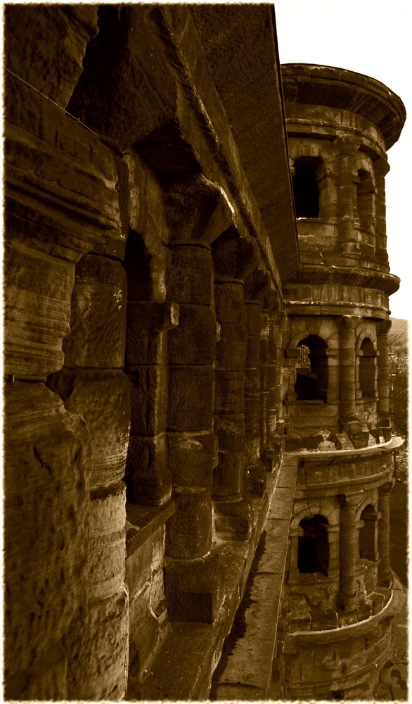 Die Porta Nigra in Trier