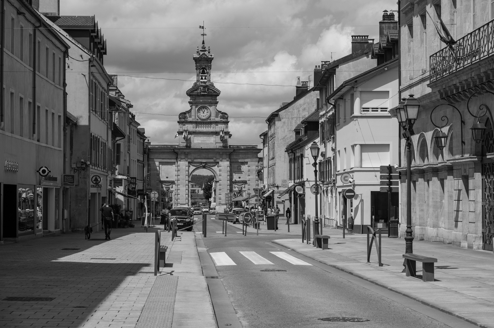 Die Porte Saint-Pierre in Pontarlier