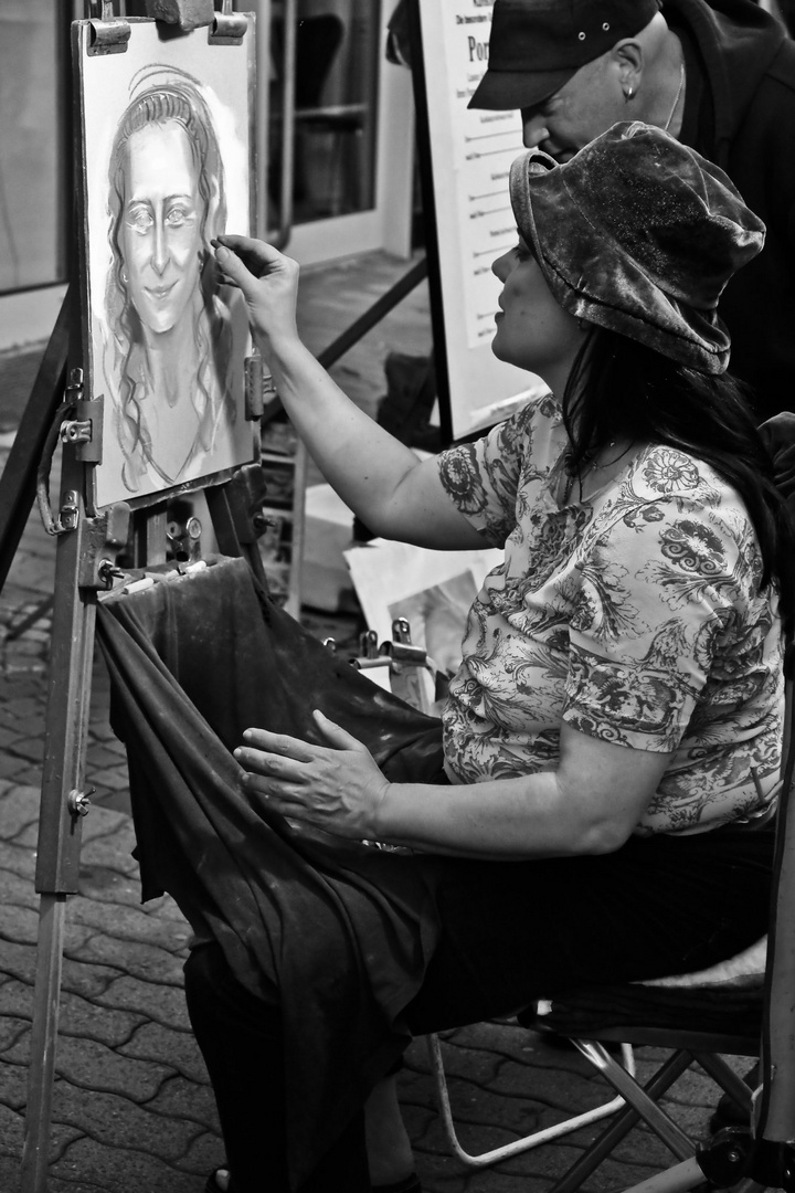 die Portraitmalerin