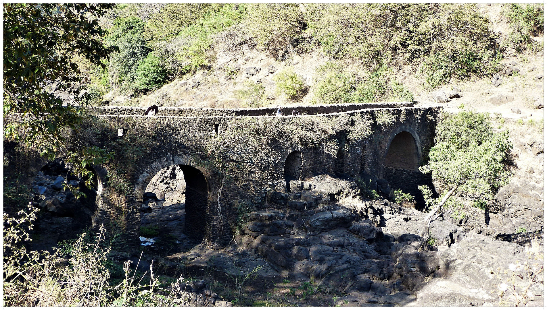 die portugisische Brücke..............