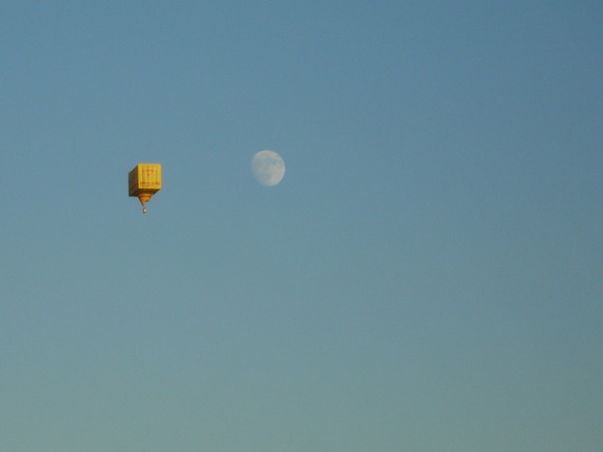 Die Post auf dem Weg zum Mond !??!