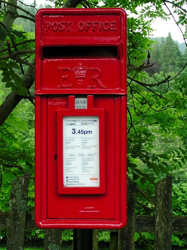 Die Post im Grünen