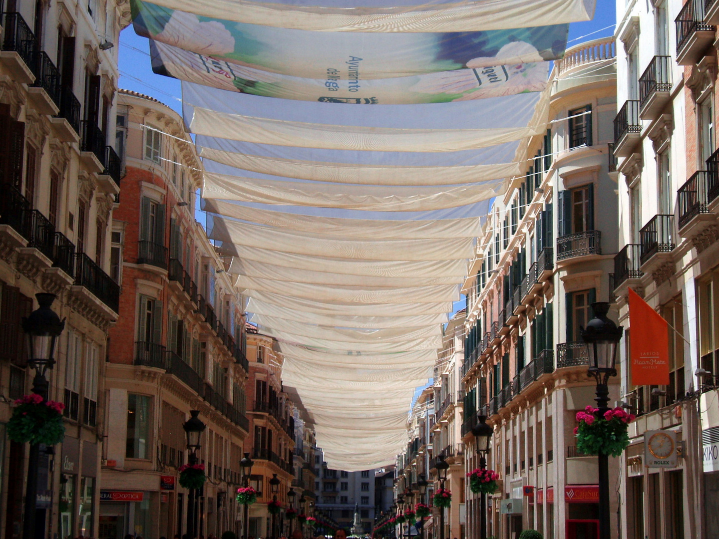 Die Prachtstraße von Malaga