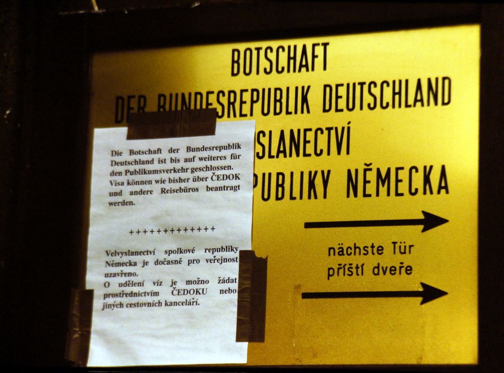 Die Prager Botschaft vor 25 Jahren (1)
