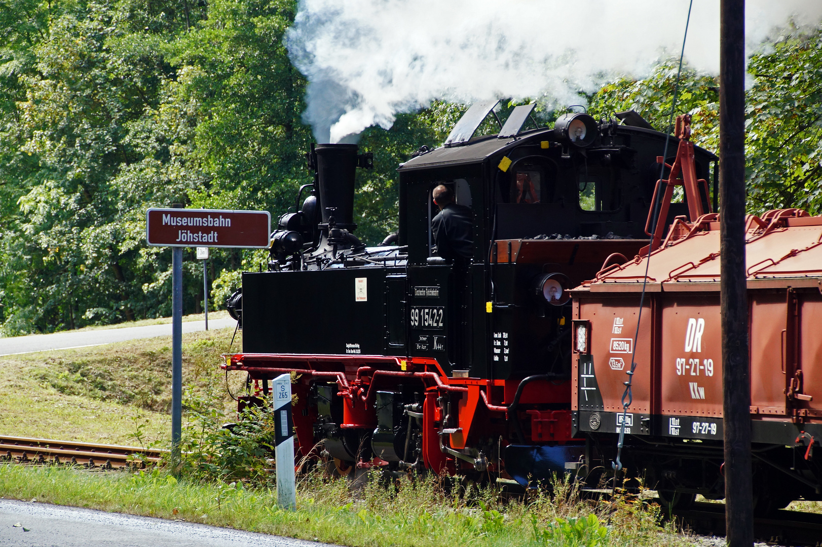 Die Preßnitztalbahn im schönen Erzgebirge