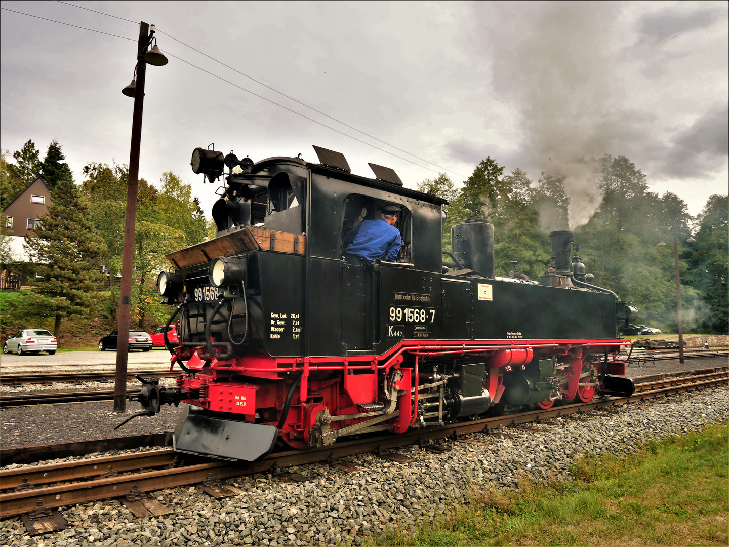 Die Preßnitztalbahn in Steinbach/Erzg.