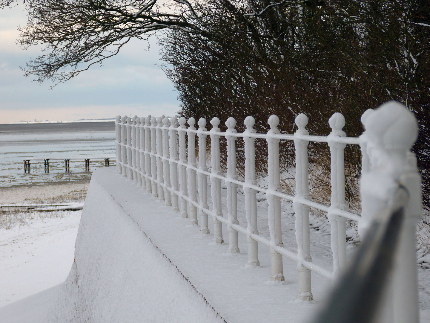 Die Promenade beim Kurhaus in Dangast