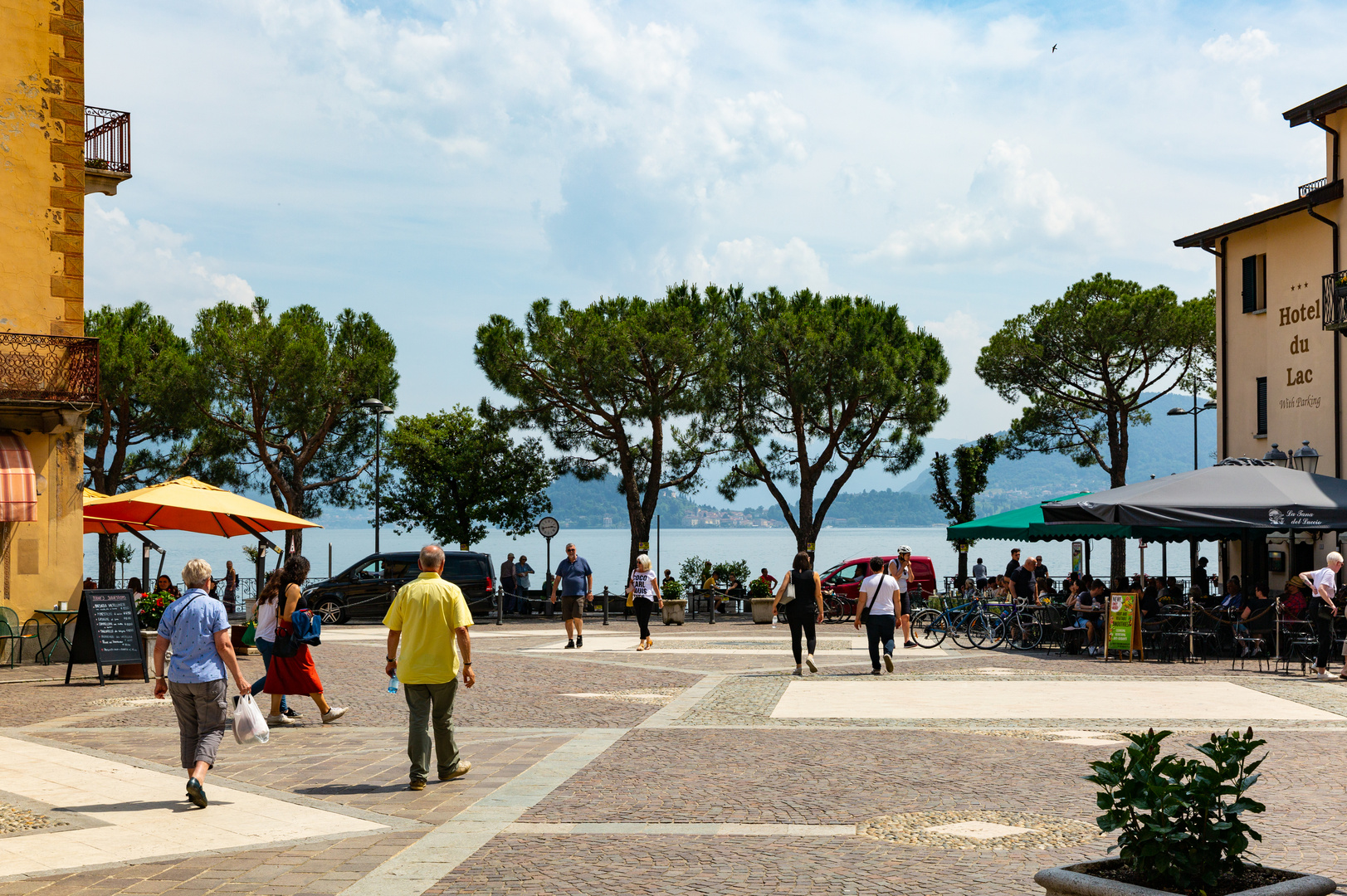 Die Promenade von Menaggio