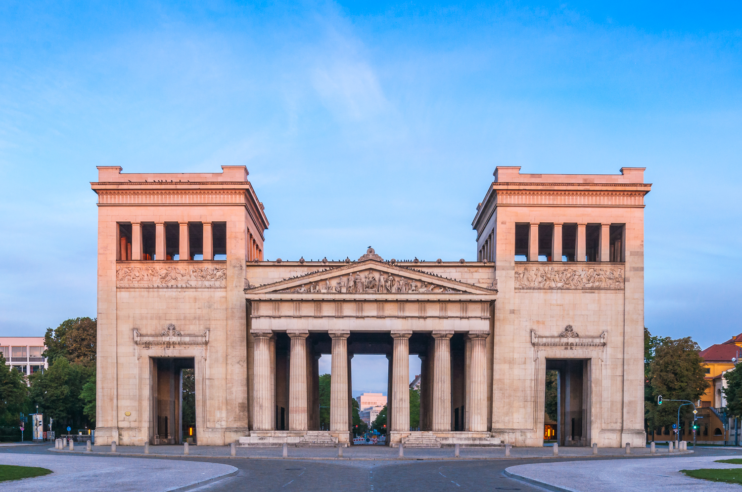 Die Propyläen am Königsplatz