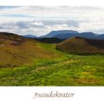 Die Pseudokrater von Skútusstaðir