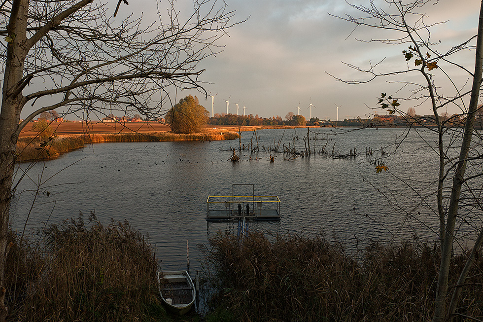 Die Pumpstation in der Kamplake...