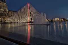 Die Pyramide am Louvre