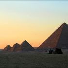 Die Pyramiden bei Kairo