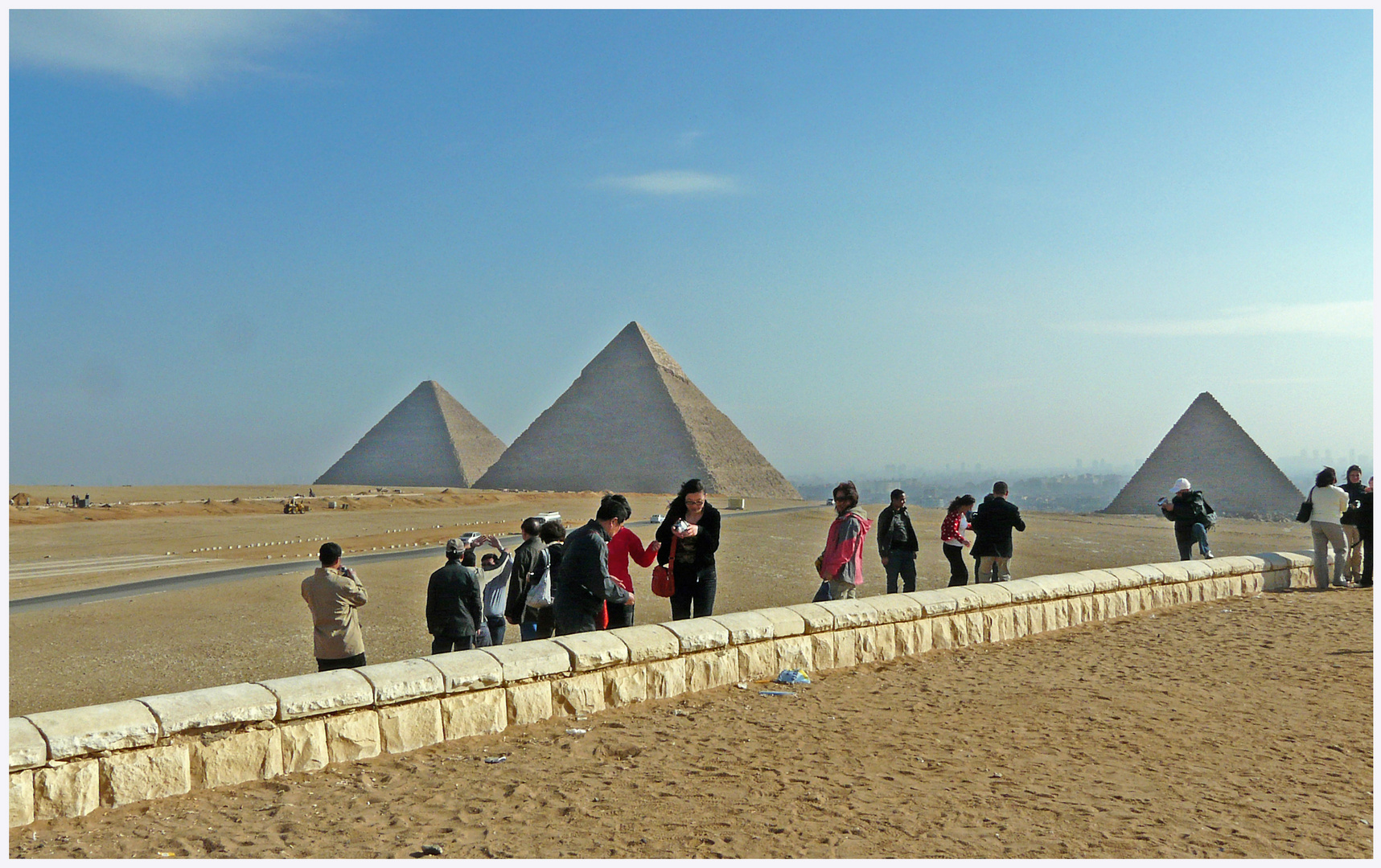 Die Pyramiden von Giza