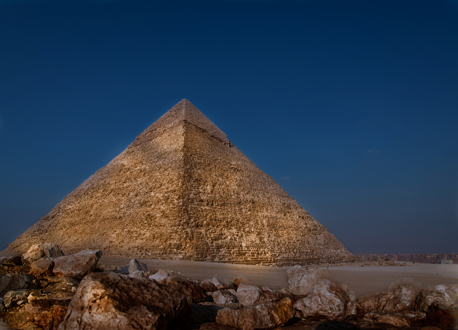 Die Pyramiden von Gizeh