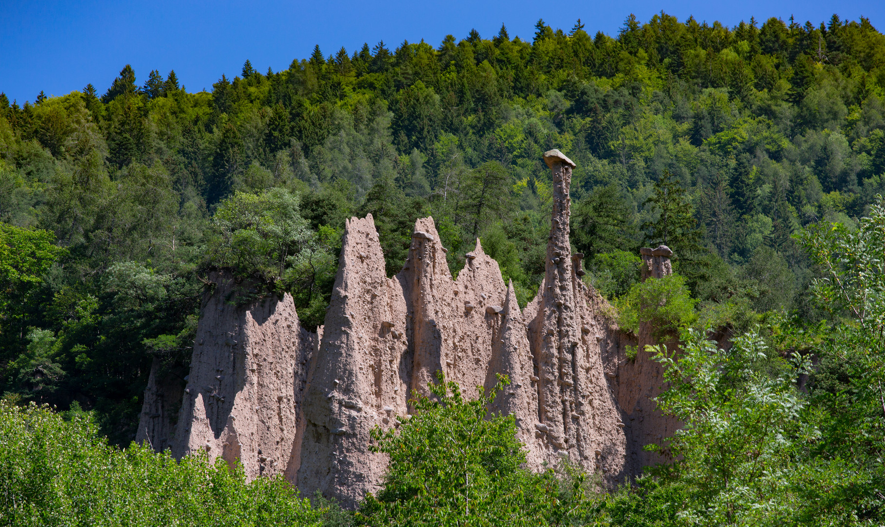 Die Pyramiden von Segonzano