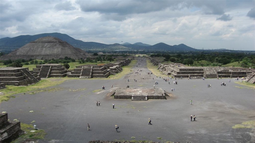 Die Pyramiden von "Teotihuacan"