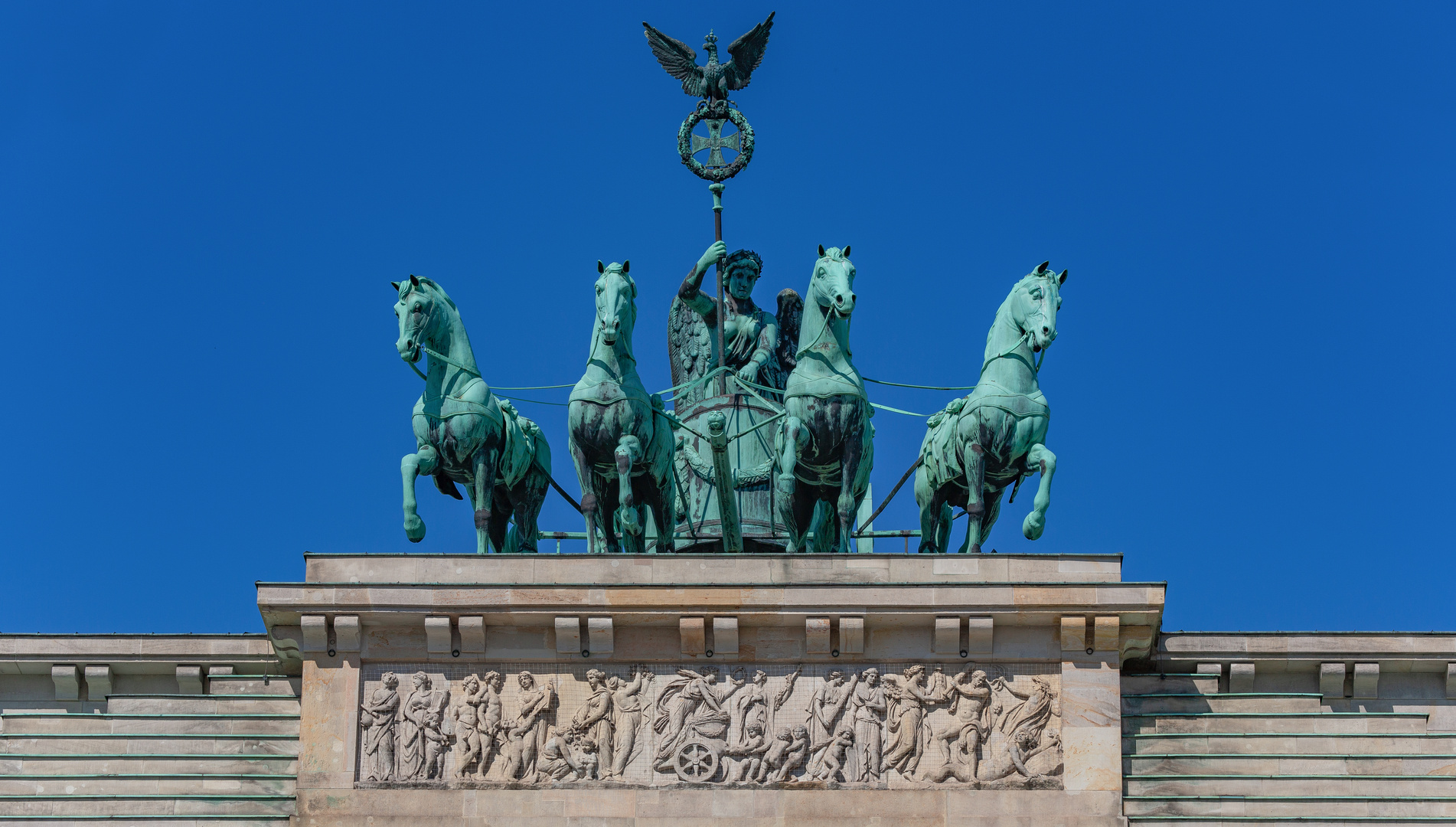 Die Quadriga auf dem Brandenburger Tor