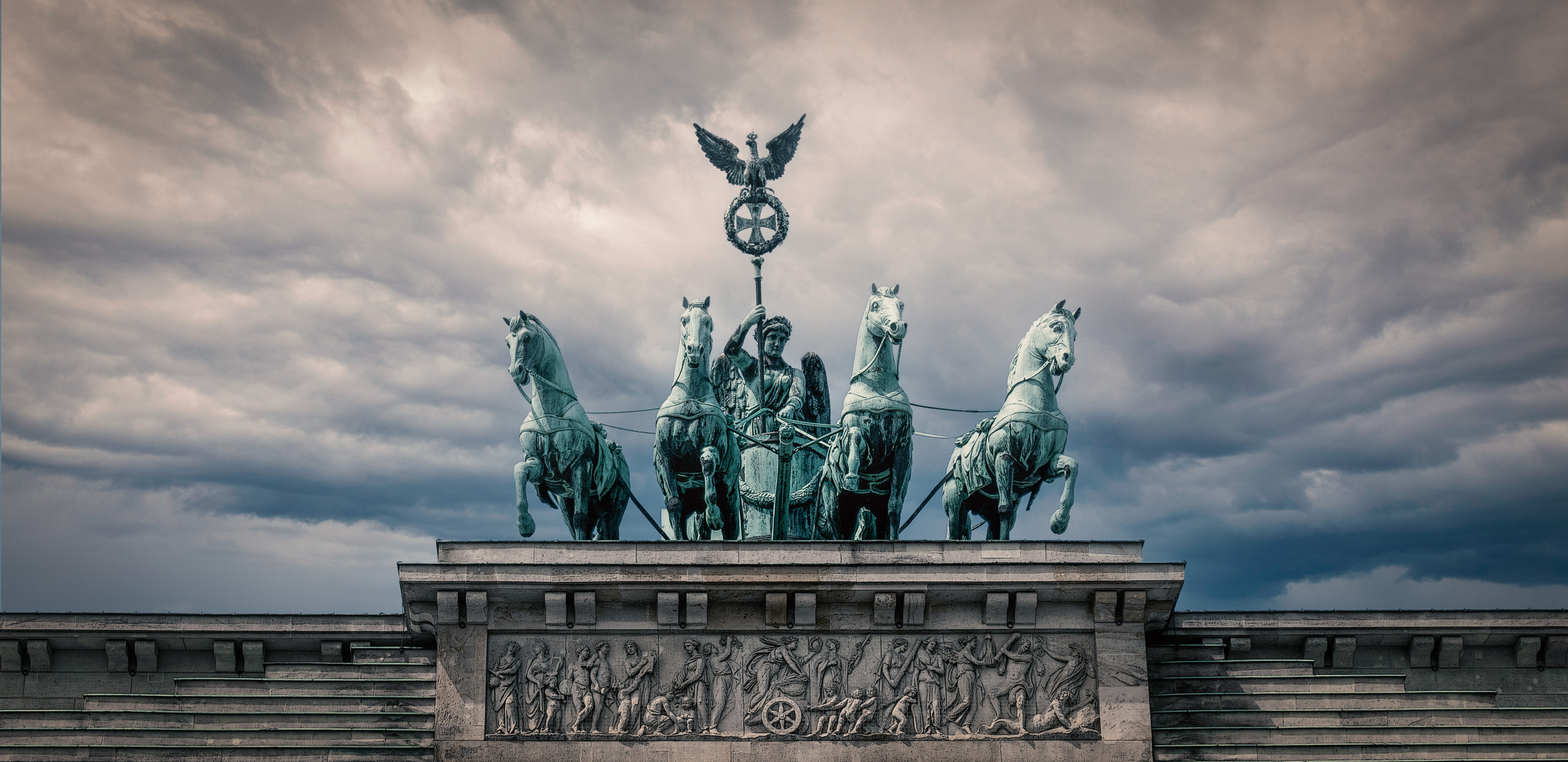 Die Quadriga auf dem Brandenburger Tor