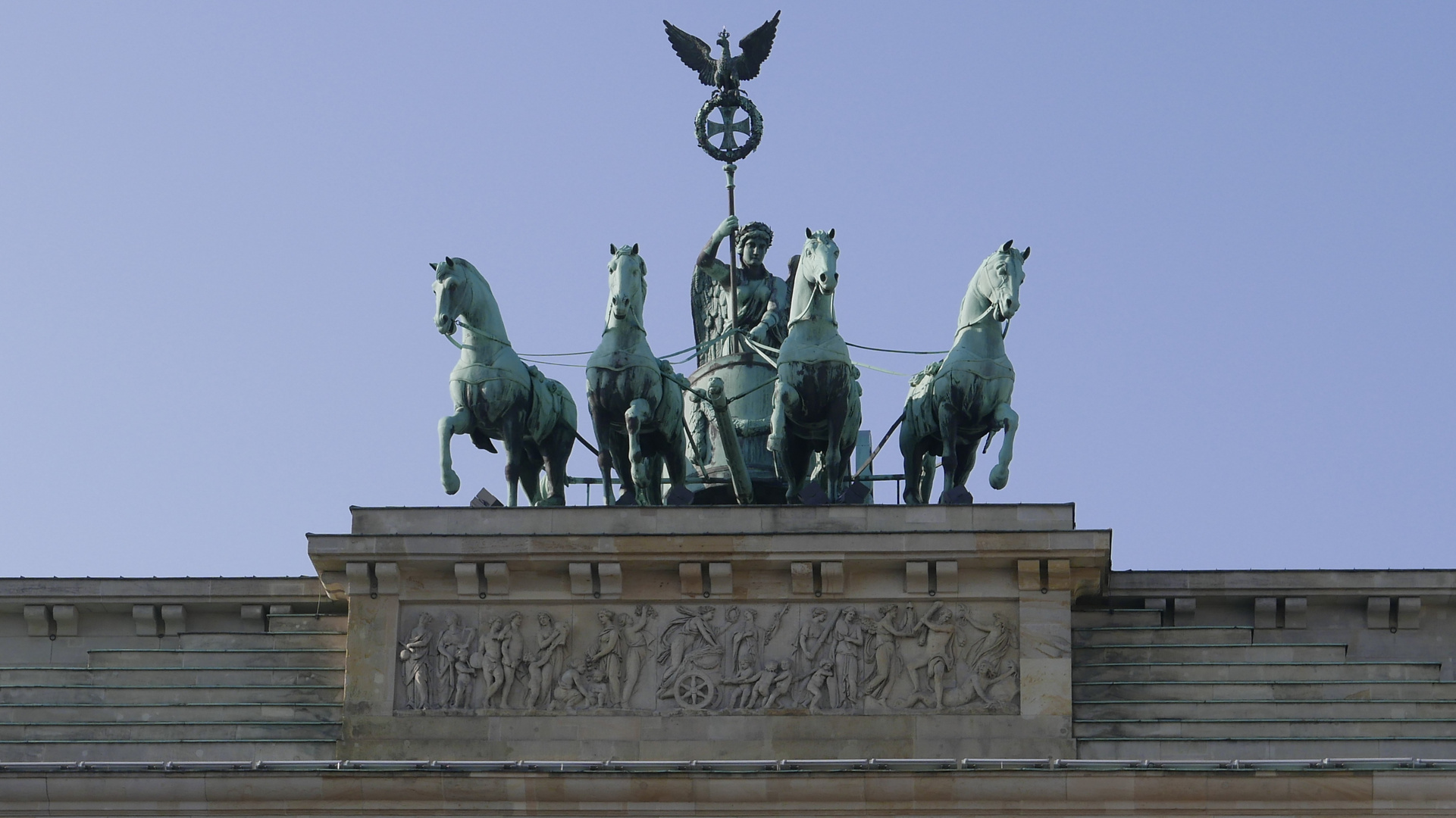 Die Quadriga auf dem Brandenburger Tor