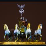 Die Quadriga auf dem Brandenburger Tor in Berlin