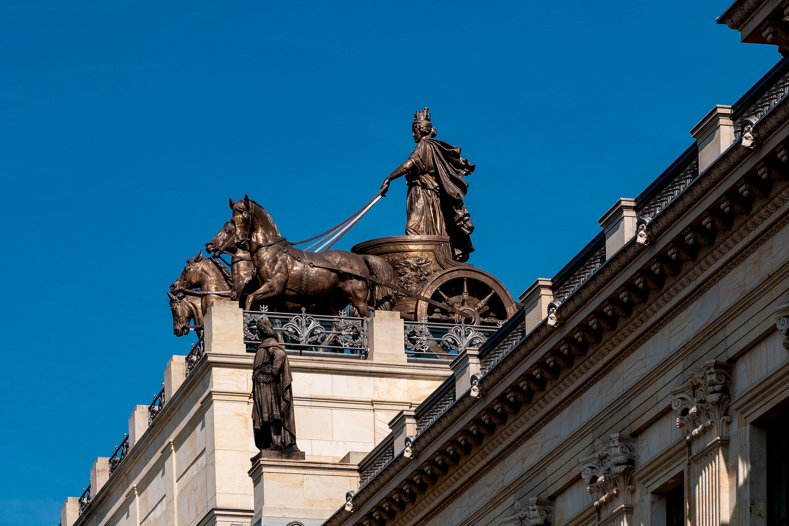 Die Quadriga auf dem Braunschweiger Schloss_1