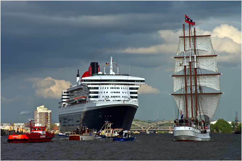 Die Queen Mary 2 ...