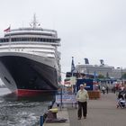 Die "Queen Victoria" in Warnemünde