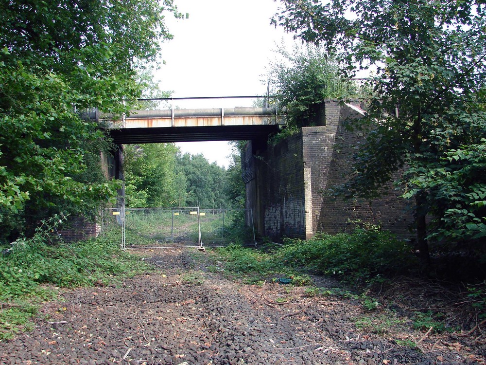 Die Querung Krupp und Rheinische Bahn