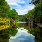 Die Rakotzbrücke im Frühling