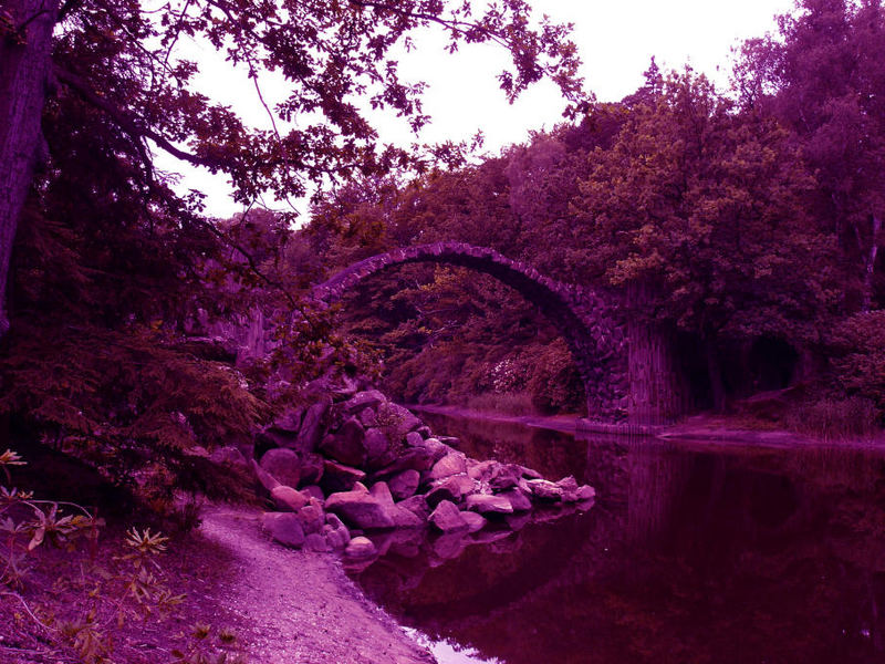 die Rakotzbrücke im Kromlauer Park