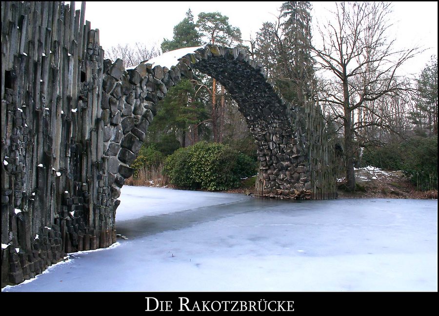 Die Rakotzbrücke im Kromlauer Park